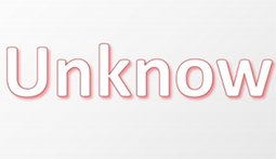 unknown