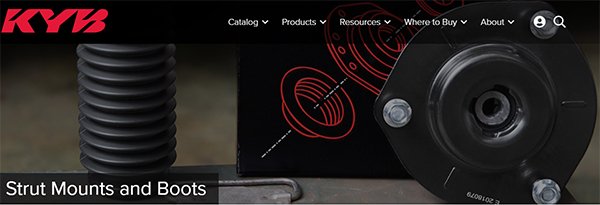 kyb strut mount