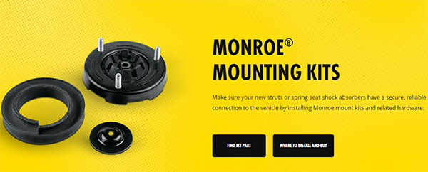monroe strut mount