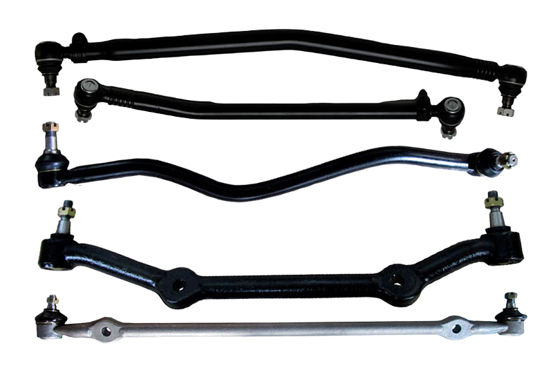 barra central de dirección