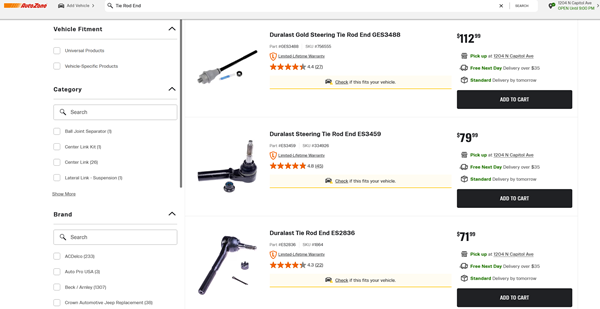 Coste de Sustitución del Terminal de Dirección