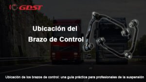 ubicación del brazo de control