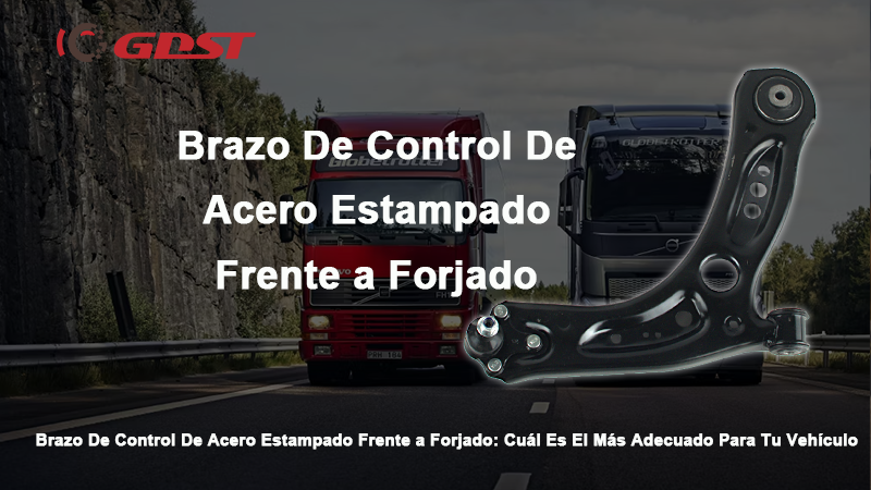Brazo De Control De Acero Estampado Frente a Forjado