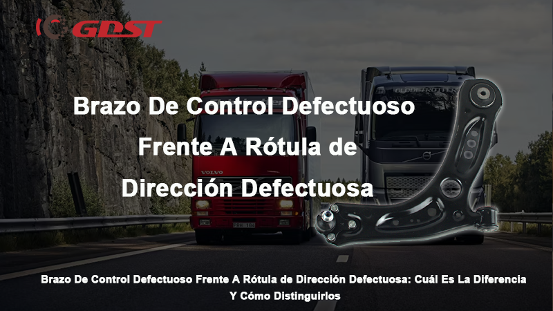 Brazo De Control Defectuoso Frente A Rótula de Dirección Defectuosa
