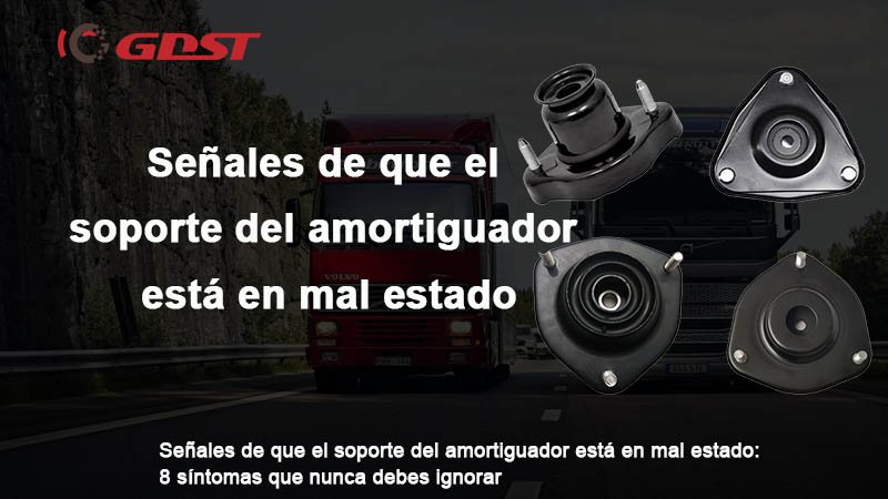 Señales de que el soporte del amortiguador está en mal estado