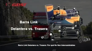 Barra Link Delantera vs. Trasera