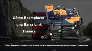 Cómo Reemplazar una Barra Link Trasera